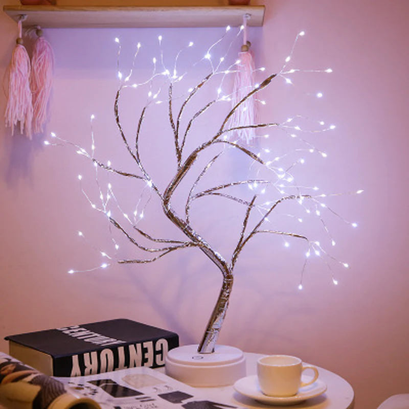 Illuminate Your Holidays with Our Mini LED Night Light Christmas Tree - Perfect for Kids' Bedrooms and Festive Decor