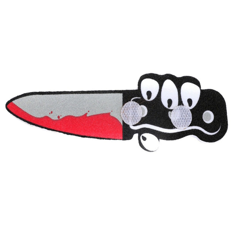 Humorous Dog Costumes for Halloween and Festivals - Comical Outfits with Knife Accessory for Pets