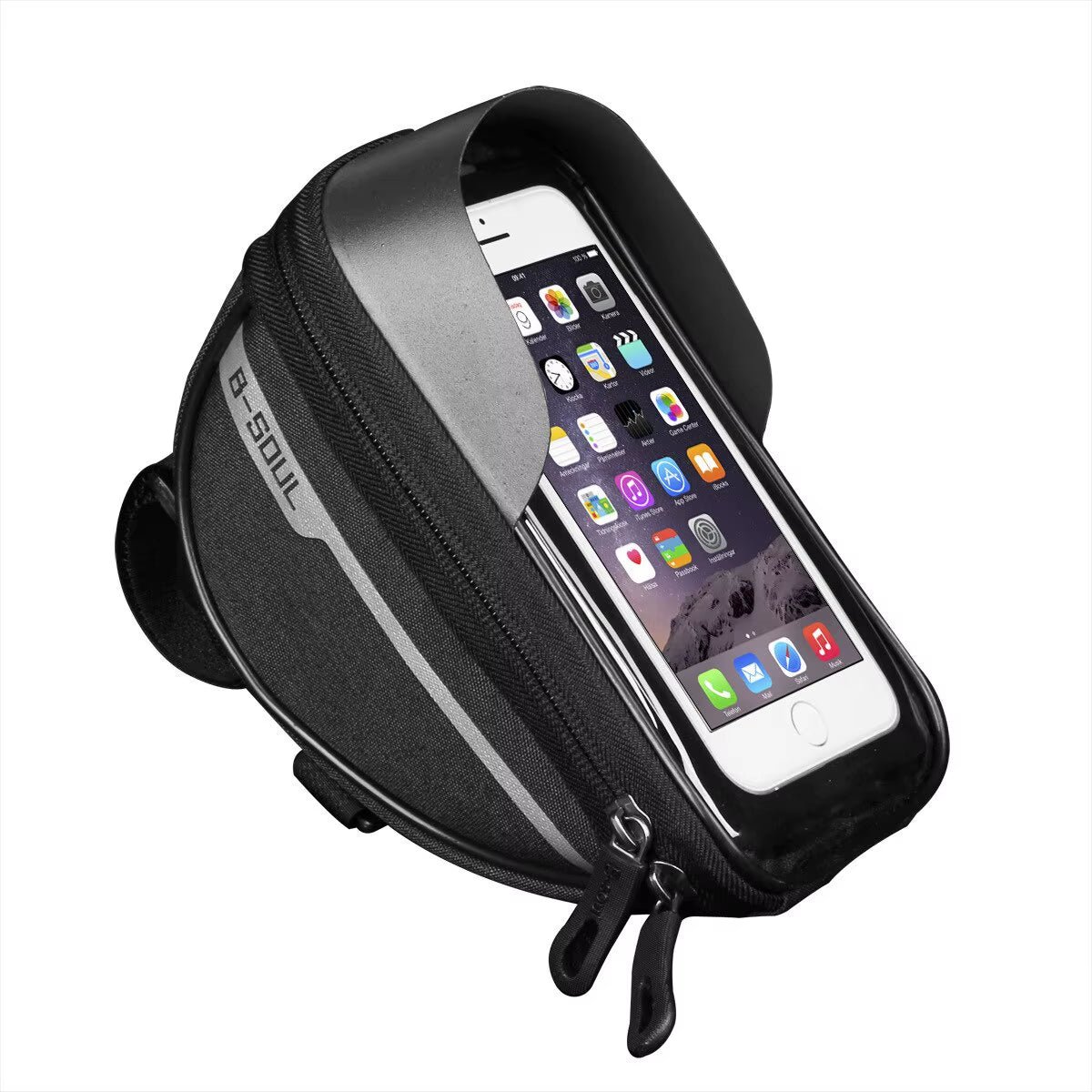 Ultimate Waterproof Bicycle Bag - 1L Top Tube Bike Bag with Touch Screen for Phones - Perfect Cycling Accessory!
