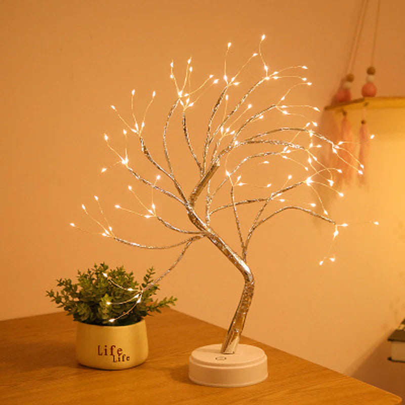 Illuminate Your Holidays with Our Mini LED Night Light Christmas Tree - Perfect for Kids' Bedrooms and Festive Decor