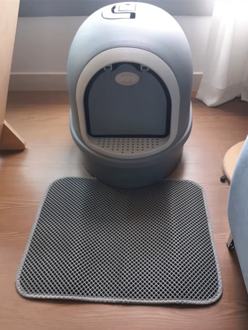 Waterproof Double Layer Cat Litter Mat & Bed Pad - The Ultimate Trapper Carpet for Litter Boxes and Pet Care