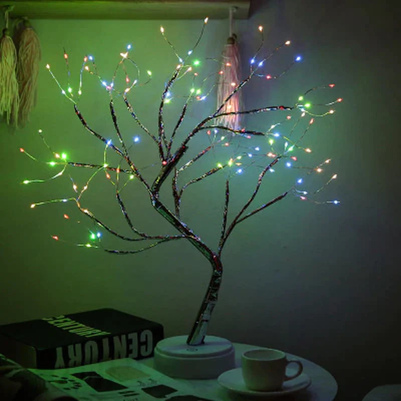 Illuminate Your Holidays with Our Mini LED Night Light Christmas Tree - Perfect for Kids' Bedrooms and Festive Decor