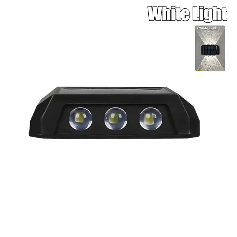 Illuminate Your Outdoors with Solar LED Wall Lights - Waterproof, Dusk to Dawn Lighting for Gardens, Yards, and Porches