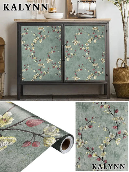 Transform Your Space with Vintage Wood Grating Wallpaper - Self-Adhesive, Removable & Easy to Apply!