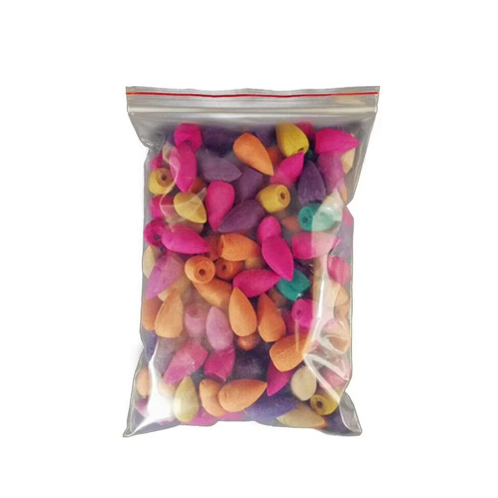 Enchanting Waterfall Incense Burner - Elegant Ceramic Backflow Incense Holder for Home and Office Decor