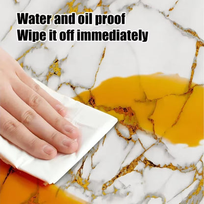 Transform Your Space with 10PCS Waterproof 3D Ceramic Tile Stickers - Imitation Marble, Self-Adhesive Wall & Floor Sheets for Effortless Home Renovation