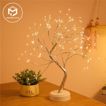 Illuminate Your Holidays with Our Mini LED Night Light Christmas Tree - Perfect for Kids' Bedrooms and Festive Decor