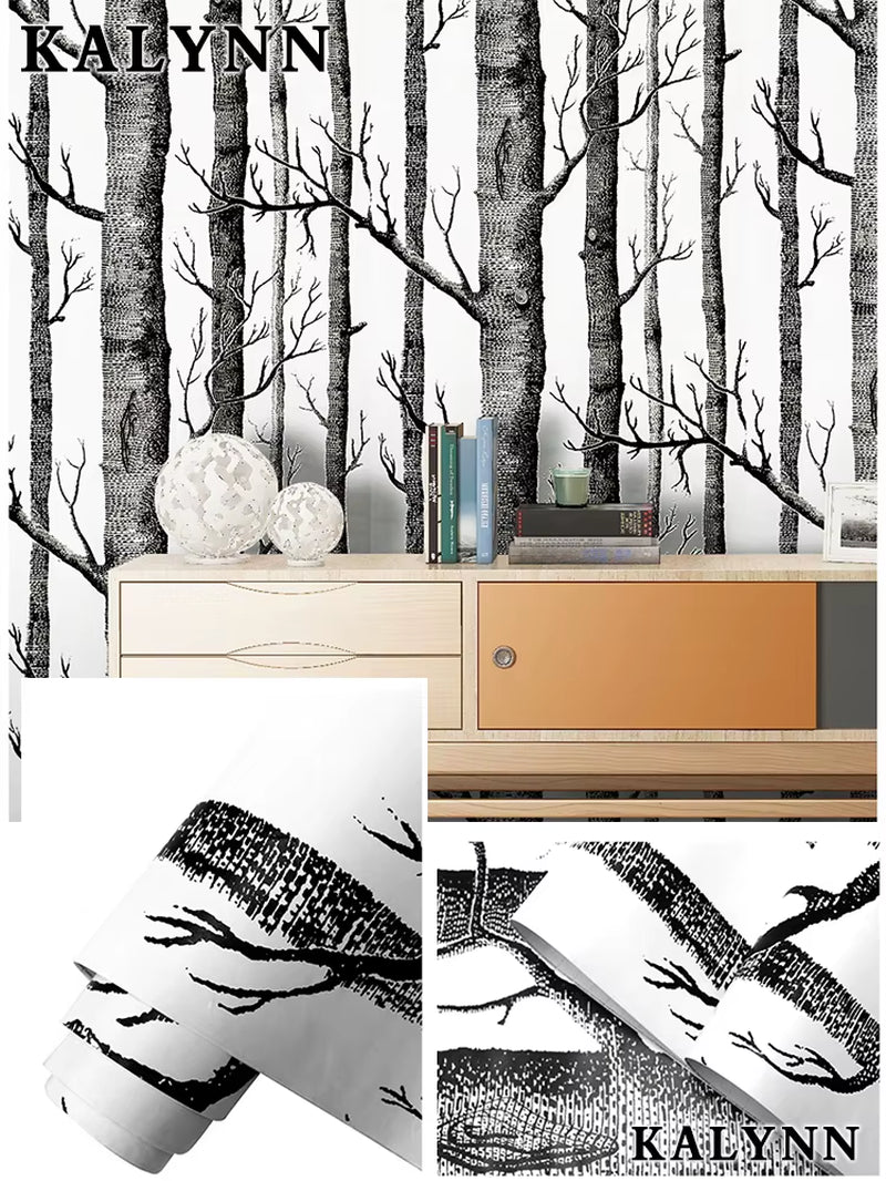 Transform Your Space with Vintage Wood Grating Wallpaper - Self-Adhesive, Removable & Easy to Apply!