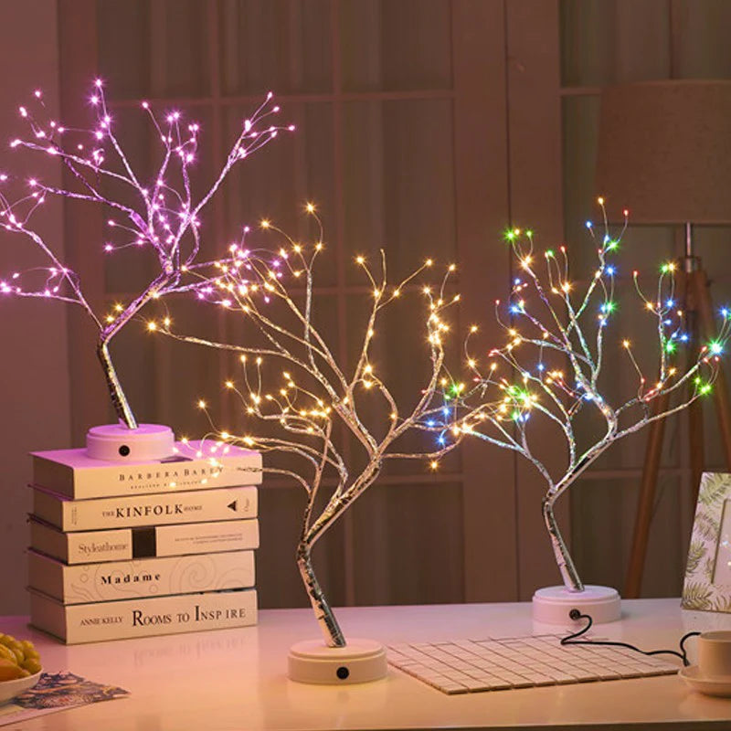Illuminate Your Holidays with Our Mini LED Night Light Christmas Tree - Perfect for Kids' Bedrooms and Festive Decor